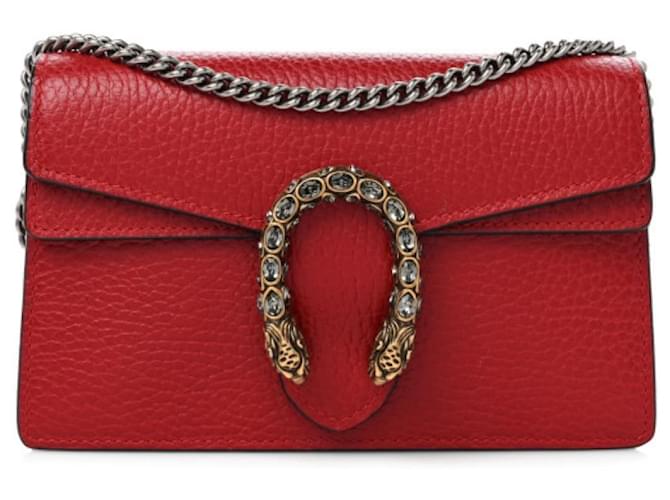 Super mini dionysus leather shoulder bag - Gucci - Women | Luisaviaroma