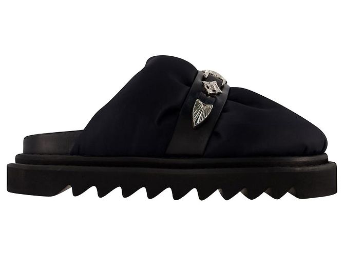 AJ1280 Sandalias - Toga Pulla - Cuero - Negro