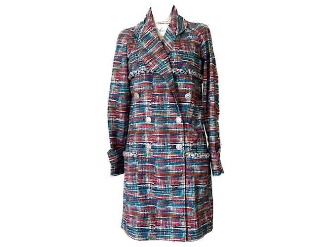 Chanel Novo casaco estilo Lili Allen Multicor Algodão  ref.956392