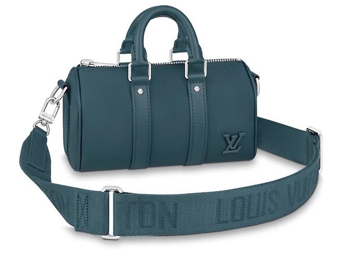 Abbesses Louis Vuitton LV Keepall XS bleu Aerogram neuf