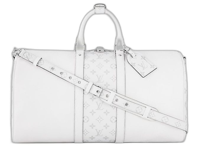 Abbesses Louis Vuitton LV Keepall 50 Taigarama Branco
