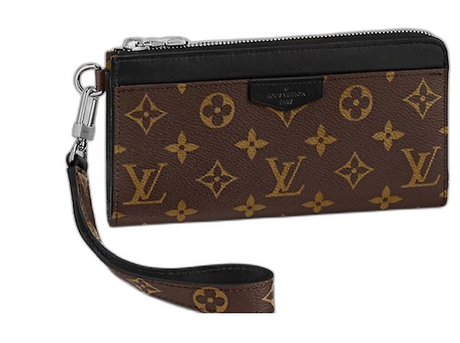 Louis Vuitton Cartera LV Dragonne nueva Castaño