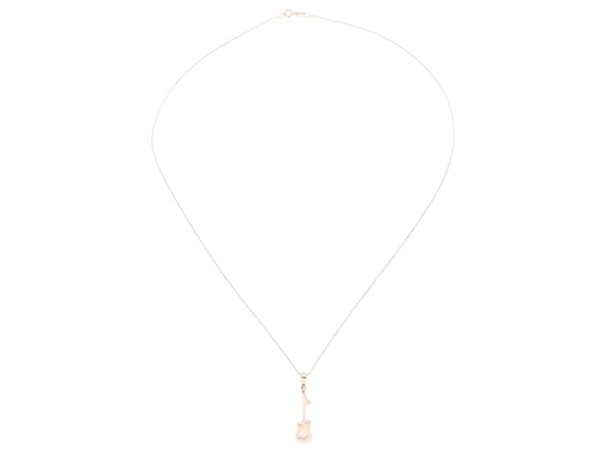 Autre Marque hängende Halskette Pink Roségold  ref.956588