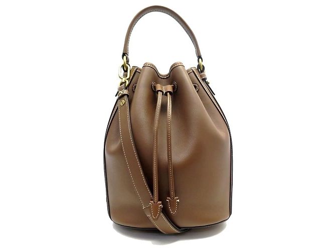 BORSA A MANO IN PELLE MARRONE SALSA SALSA MONOGRAM SECCHIELLO MICHAEL KORS