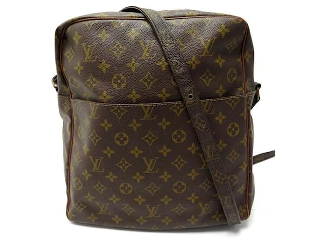 Louis Vuitton Marceau Brown Canvas Shoulder Bag (Pre-Owned)