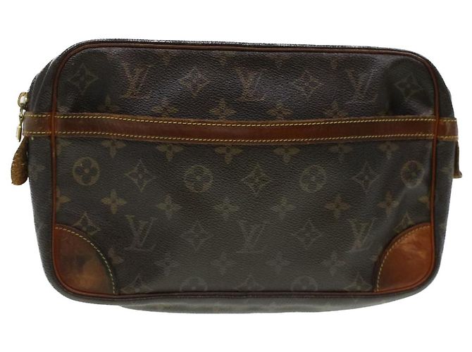 Louis Vuitton-Monogramm Compiegne 28 Kupplungstasche M.51845 LV Auth 44405