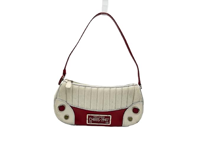 DIOR  Handbags T.  Leather White  ref.957018