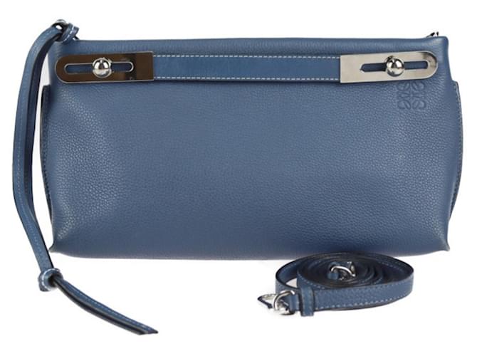 Loewe Missy Blue Leather  ref.957116
