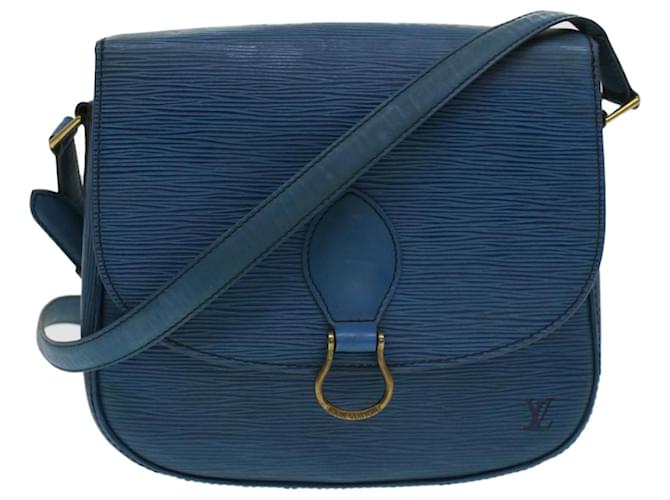 Louis Vuitton St. Cloud GM in Blue Epi Leather Cross Body Sling