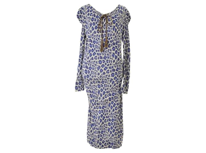 *** Kleid von Vivienne Westwood Mehrfarben Marineblau Synthetisch Strahl  ref.957724