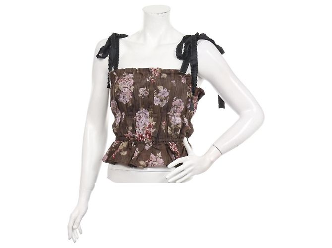 Autre Marque Brock Collection x H&M Oberteil Bunt Mehrfarben