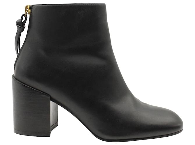 Stuart Weitzman Coban Ankle Boots in Black Leather  ref.957759