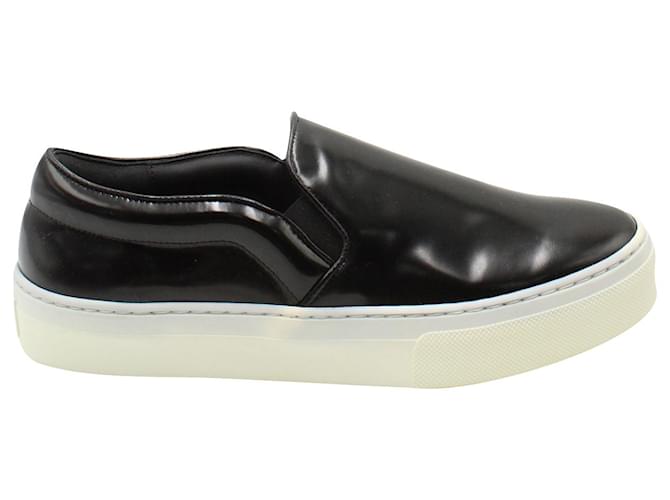 Céline Celine Slip-On Sneakers in Black Leather  ref.957875
