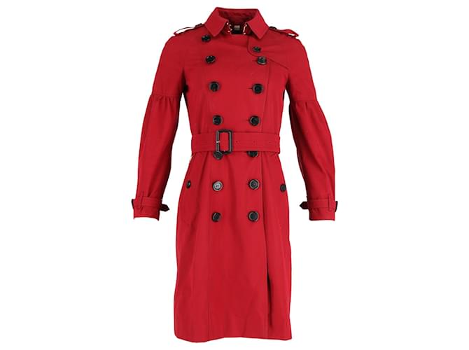 Double Breasted Trench Tommy Hilfiger Trenchcoat Rot Buy Tommy