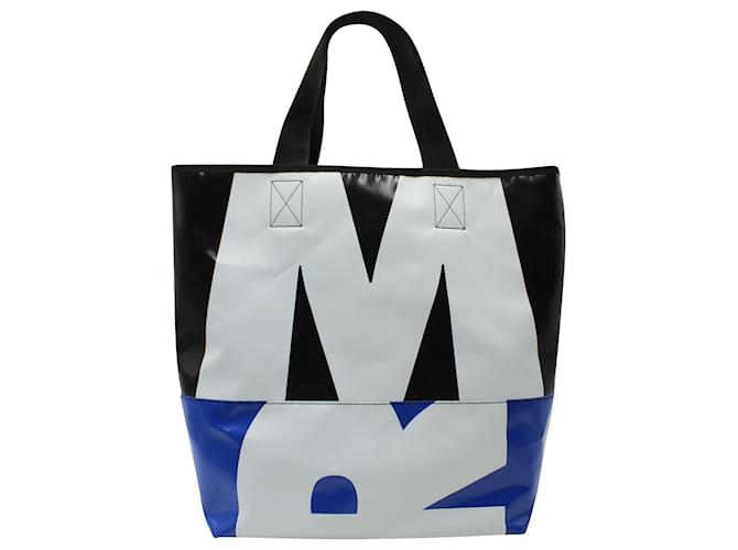 Marni Tote Bag Shopper's Logo en Polyester Multicolore  ref.957929
