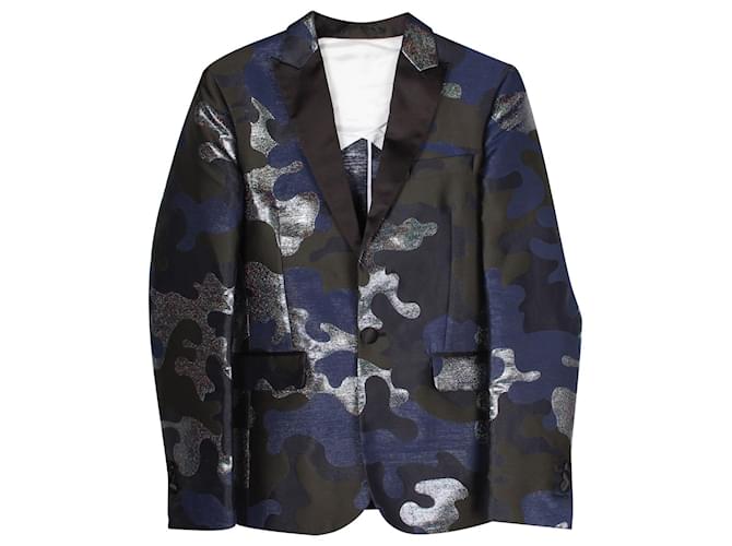 Dsquared2 Camouflage-Abendblazer aus mehrfarbigem Polyester Mehrfarben  ref.957971