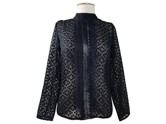 Karen B Y Simonsen Schwarzes Top