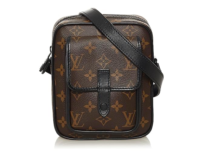 Louis Vuitton Brown Monogram Macassar Christopher Wearable Cloth ref.956649  - Joli Closet
