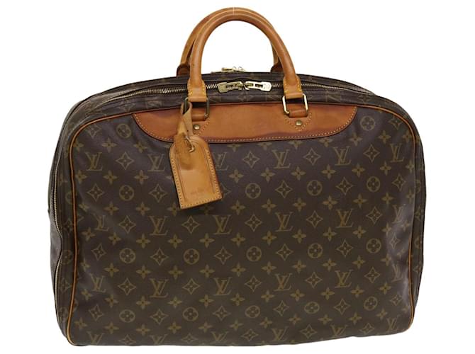 Auth Louis Vuitton Alize Travel Bag  Louis vuitton travel bags, Louis  vuitton, Vuitton