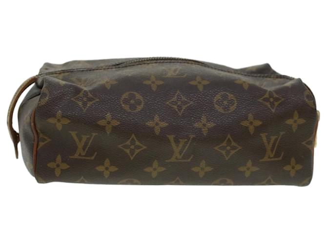 LOUIS VUITTON Monogram Trousse Patte Pression Cosmetic Pouch M47636 auth 44837 Cloth  ref.958405