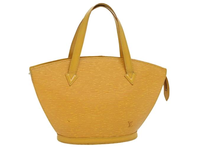 LOUIS VUITTON Epi Saint Jacques Hand Bag Yellow M52279 LV Auth 44737  Leather ref.958419 - Joli Closet