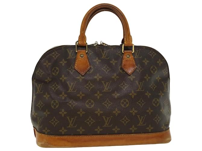 LOUIS VUITTON Handbag M51130 Alma PM Monogram Brown black