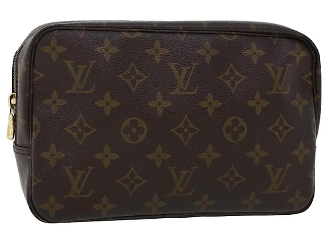 Louis Vuitton Monogram Trousse Toilette 23 Kupplungstasche M.47524 LV Auth am4513 Monogramm Leinwand  ref.958463