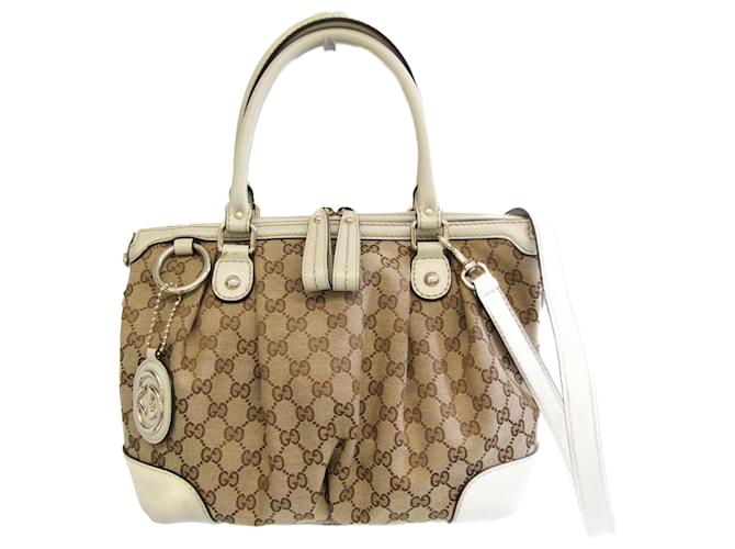 Gucci Sukey Beige Cloth ref.958754 - Joli Closet