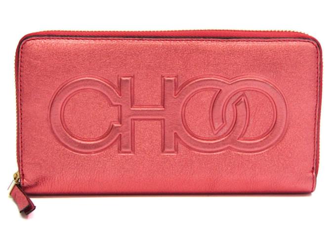 Jimmy Choo Pink Leather  ref.958839
