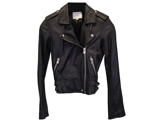 Iro Asheville Jacket in Black Lambskin Leather  ref.959004