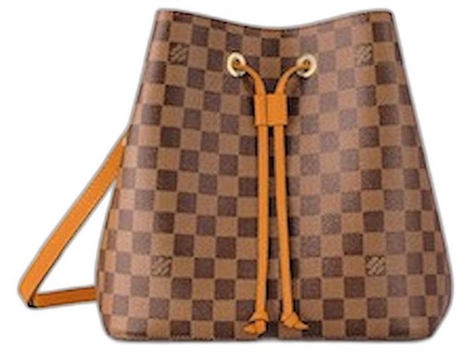 Bolsa Louis Vuitton NeoNoe Damier Ebene Marrom