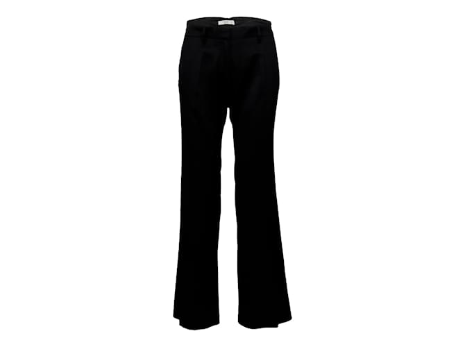 Pantalones Prada Satén Negro  ref.959250