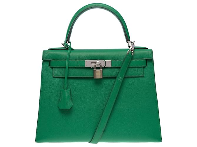 Hermes Green Handbags