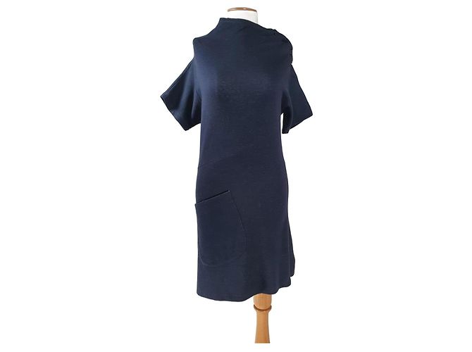 Abito Carven blu in cotone S