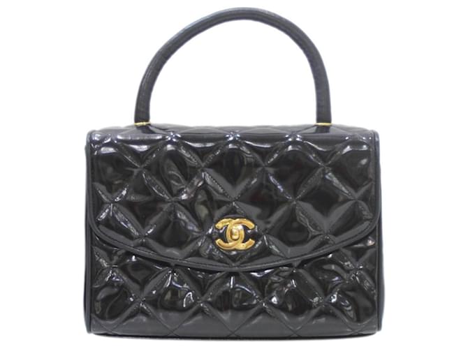 Timeless Chanel Matrasse Black Leather  ref.959436