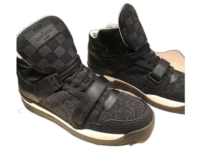 Louis Vuitton Trailblazer High Sneaker Dunkelgrau Anthrazitgrau