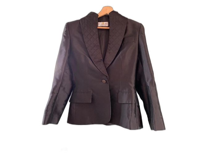 Tailleur en soie Givenchy Noir