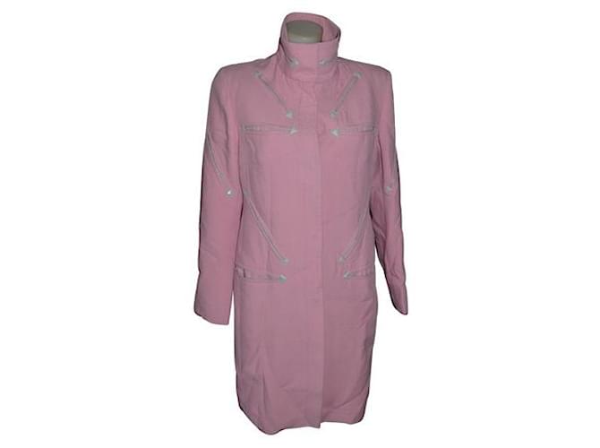 Jc De Castelbajac abrigo rosa  ref.959789