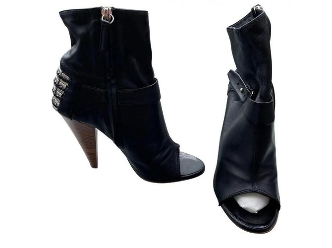 Escarpins Giuseppe Zanotti en cuir noir 37.5