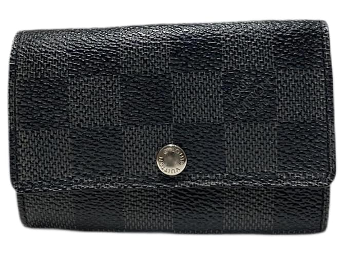 Louis Vuitton Multiclés Negro Lienzo  ref.959889
