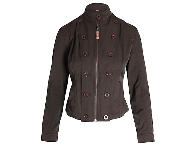 Prada Sport Jacket in Brown Cotton  ref.960343