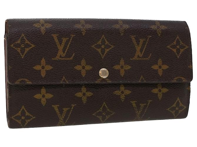  Louis Vuitton Sarah - Monedero de lona, billetera