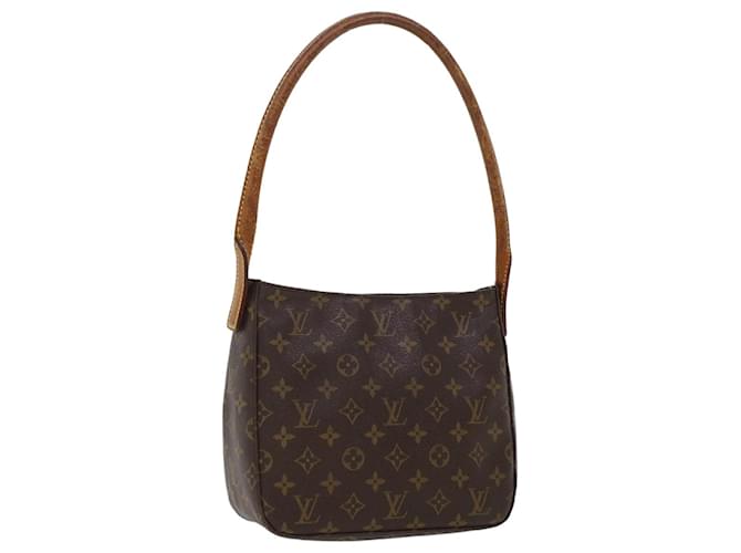 LOUIS VUITTON Monogram Looping MM Shoulder Bag M51146 LV Auth