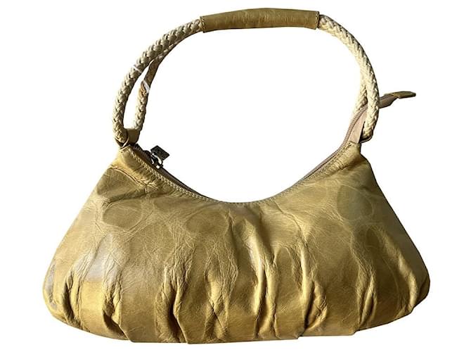 Braccialini Handbags Yellow Rope Leatherette  ref.960644