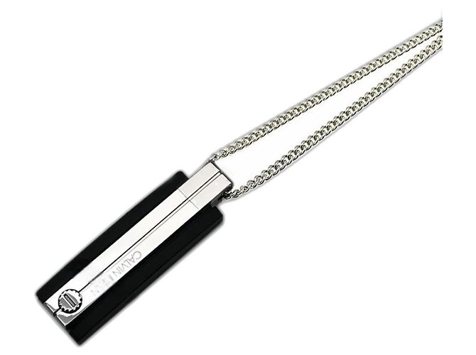 * CALVIN KLEIN Halskette Silber