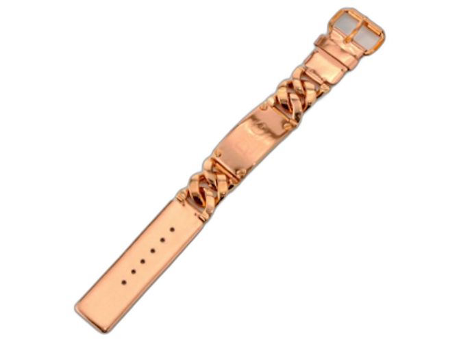 * Bracciale con logo Dolce & Gabbana Rosa