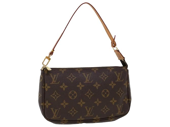 LOUIS VUITTON Monogram Pochette Accessoires Pouch M51980 LV Auth 46281  Cloth ref.971284 - Joli Closet