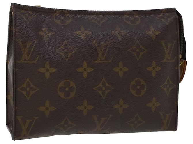 Louis Vuitton, Bags, Louis Vuitton Monogram Poche Toilette 9 Pouch M47544  Lv Auth Ac1667