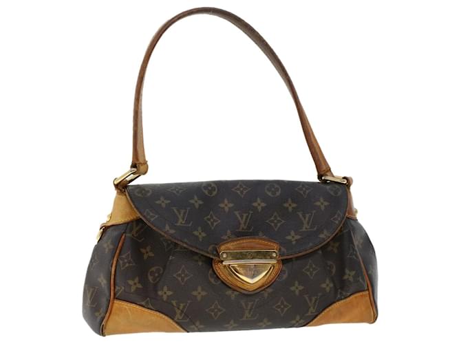 LOUIS VUITTON Monogram Beverly MM Schultertasche M40121 LV Auth 44842 Monogramm Leinwand  ref.960885