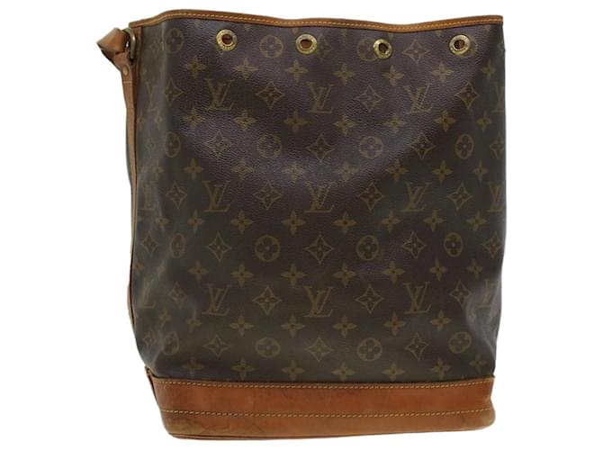 LOUIS VUITTON Monogram Mini Lin Noe Shoulder Bag Brown M95229 LV